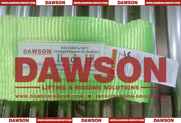 1.5 Inch x 3 Layers x 7,050 LBS Class 7 Three Ply Eye & Eye Web Sling (ASME B30.9 WSTDA-WS-1) - Dawson Group Ltd. - China Manufacturer. 1.5 Inch x 3 Layers x 7,050 LBS Class 7 Three Ply Eye & Eye Web Sling (ASME B30.9 WSTDA-WS-1) - Dawson Group Ltd. - China Manufacturer.