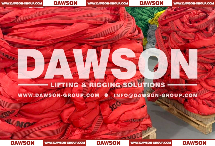 WLL 5T 2m Polyester Round Slings - Dawson Group Ltd.