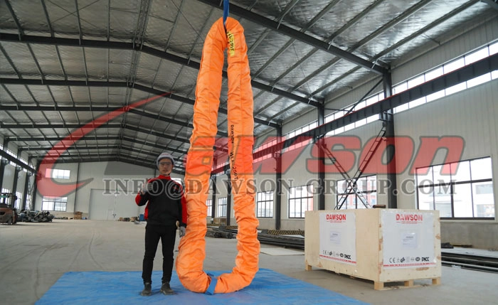 WLL 250T 2m Polyester Round Sling - Dawson Group Ltd. - China Manufacturer