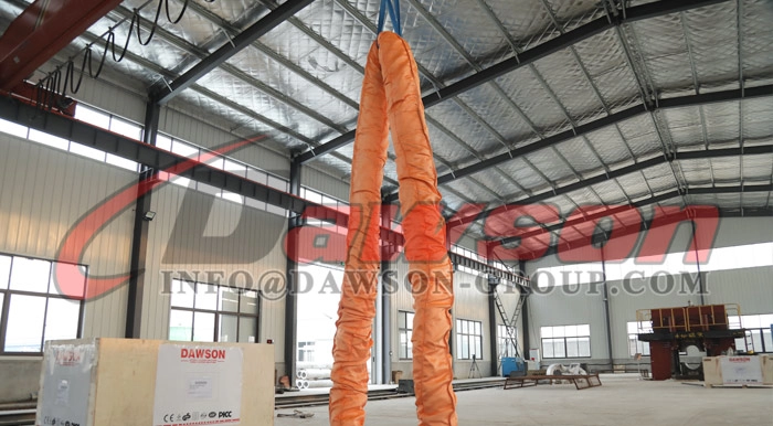 WLL 400T 14M Polyester Round Slings 400000KG Lifting Slings - Dawson Group Ltd. - China Manufacturer
