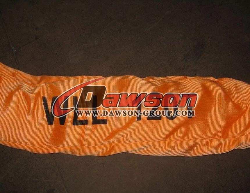 WLL 120T 3m Polyester Round Slings 120000KG Lifting Slings - Dawson Group Ltd.