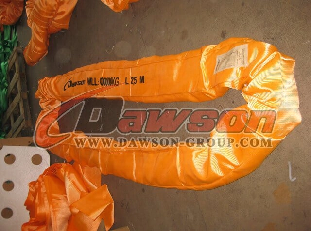WLL 150T 8m Polyester Round Slings 150000KG Lifting Slings - Dawson Group Ltd. - China Manufacturer, Supplier
