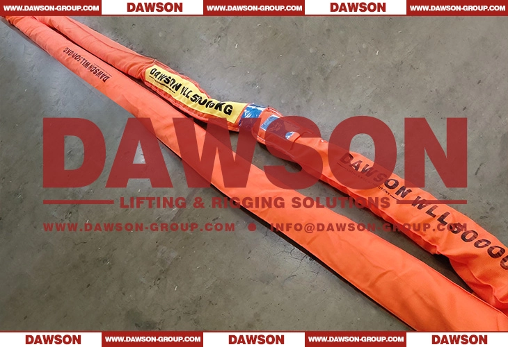 WLL 50T 10m Polyester Round Sling- Dawson Group Ltd. - China Manufacturer, Supplier