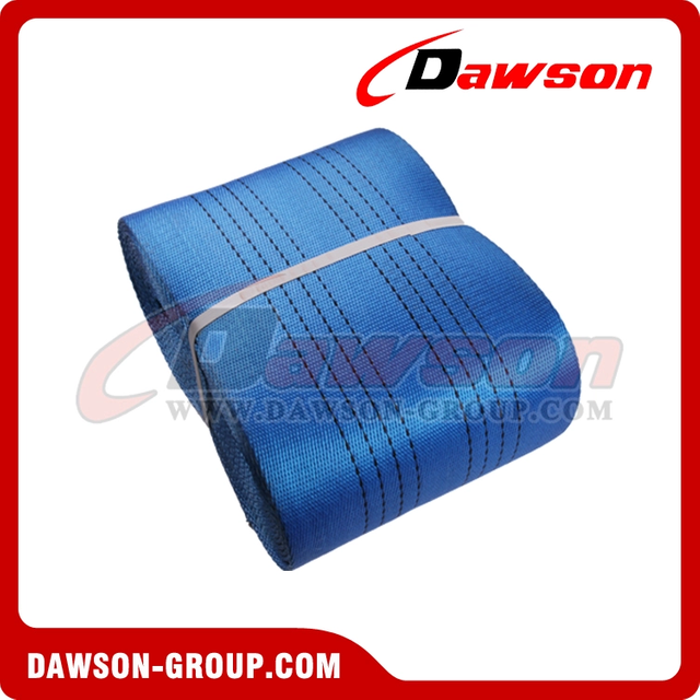WLL 8 Ton Dawson Brand Webbing Material For Slings, 8000kg High Strength Webbing Sling Material 