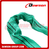 WLL 2T Fishbone Pattern Woven Round Sling Sleeve | DAWSON EN1492-2 Polyester Round Sling Sleeve