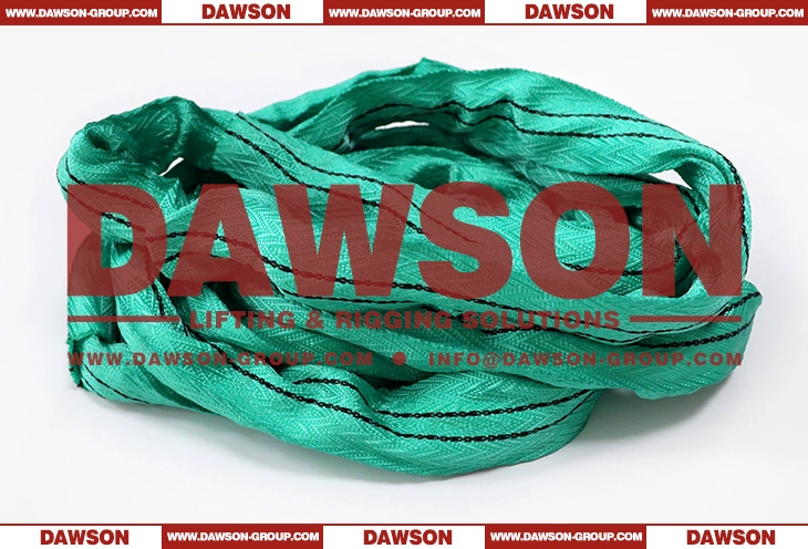 WLL 2T Fishbone Pattern Woven Round Sling Sleeve DAWSON EN1492-2 Polyester Round Sling Sleeve- Dawson Group Ltd.- China Manufacturer, Supplier