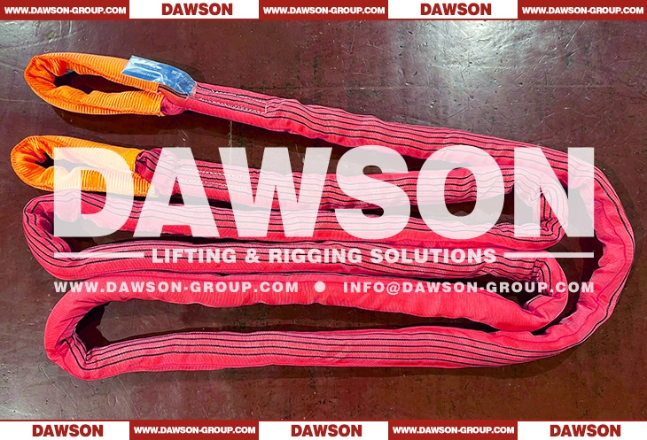 WLL 10T Eye & Eye Round Lifting Slings - Dawson Group Ltd. - China Manufacturer, Supplier, Factory