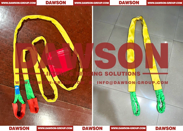 WLL 12T Eye & Eye Round Lifting Slings - Dawson Group Ltd. - China Manufacturer, Supplier