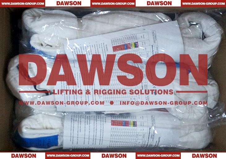 WLL 1000T HMPE UHMWPE Heavy Duty Round Lifting Slings - Dawson Group Ltd. - China Manufacturer