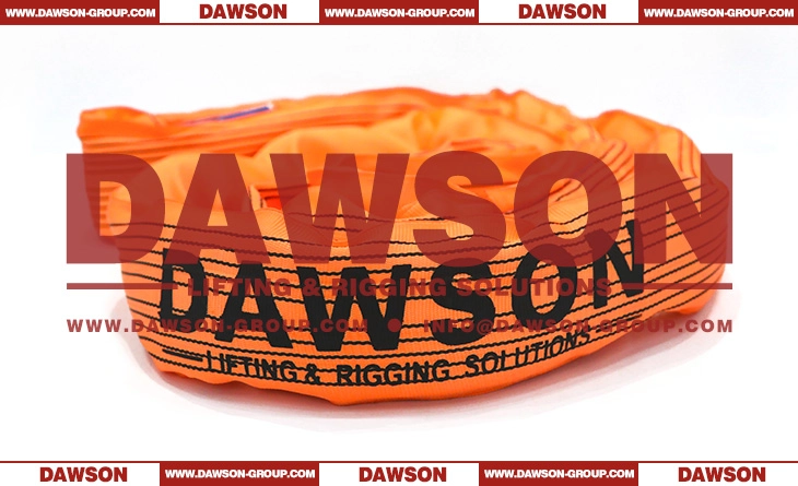 WLL 10T 6m Polyester Round Slings 10000KG Lifting Slings - Dawson Group Ltd. - China Manufacturer