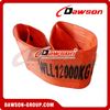 WLL 12 Ton 4m Lifting Sling Webbing Belt | CE EN 1492-1 Certified