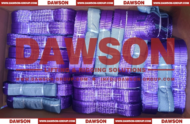 WLL 1 T 4.5M Polyester Webbing Slings- Dawson Group Ltd.