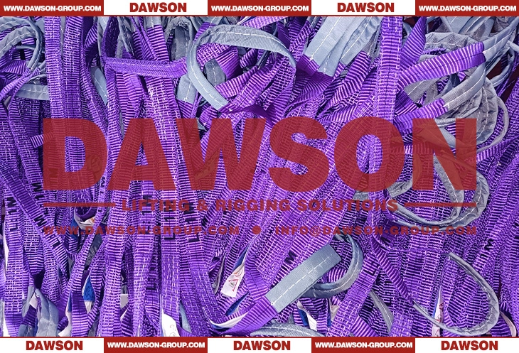 WLL 1 Ton 2.5M Polyester Lifting Webbing Sling CE EN 1492-1 Certified- Dawson Group Ltd. - China Manufacturer, Supplier, Factory