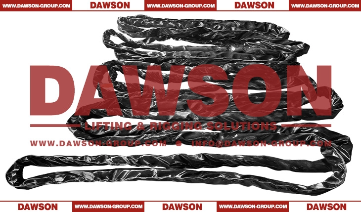 TYSONNEEMA WLL 400 Ton Round Sling with Polyurethane (PU) Cover Protection - Dawson Group Ltd. - China Manufacturer, Supplier
