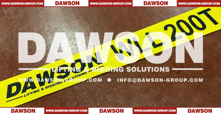 WLL 200T 6m Polyester Round Sling 200000KG Lifting Sling- Dawson Group Ltd. - China Manufacturer, Supplier