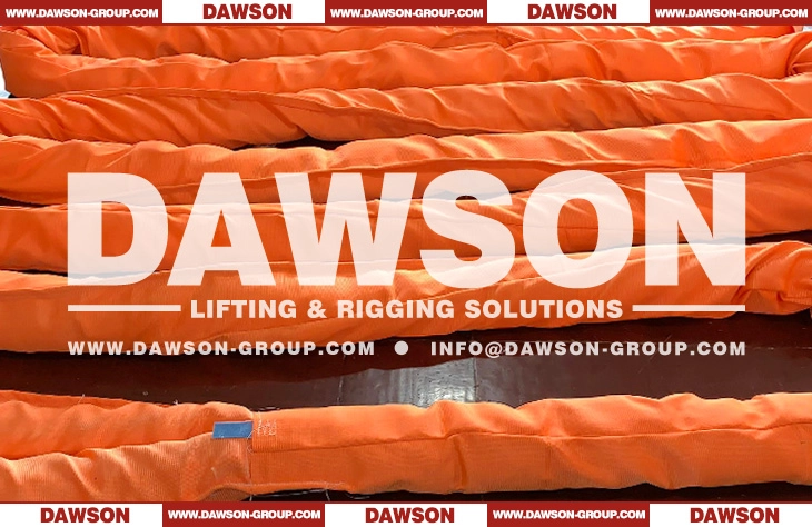 WLL 60 TON 60000KG Eye & Eye Round Lifting Slings - Dawson Group Ltd. - China Manufacturer, Supplier, Factory