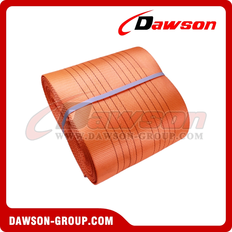 WLL 10 Ton Polyester Webbing Material For Lifting Sling,OEM Soft Webbing Material