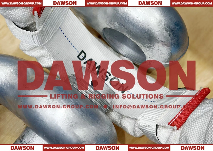 2 Inch (50MM) TYSONNEEMA HMPE UHMWPE Synthetic Fiber Corner Protector with 2 Velcro Straps for Round Sling and Webbing Lifting Slings- Dawson Group Ltd. - China Manufacturer, Supplier, Factory