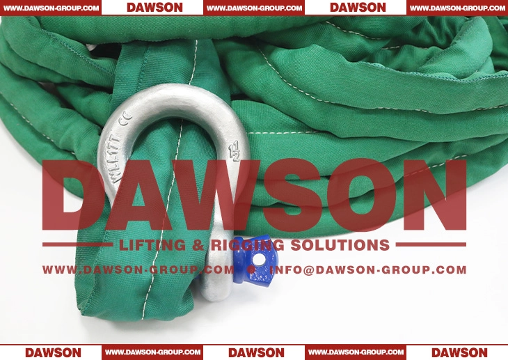 WLL 20T DAWSON &times; TWIN-ROUTE High-performance Synthetic Round Lifting Slings ASME ANSI B30.9 - Dawson Group Ltd.