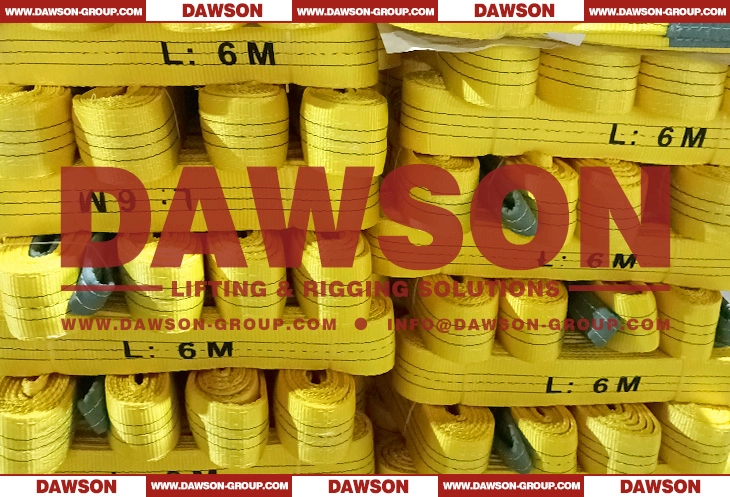 WLL 3 Ton 6M Polyester Webbing Slings - Dawson Group Ltd.