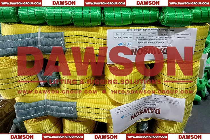 WLL 3 Ton 3.5M Polyester Webbing Sling - Dawson Group Ltd. - China Manufacturer, Supplier, Factory