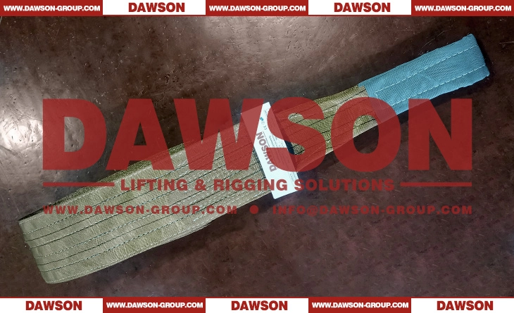 WLL 6 Ton 4m Polyester Webbing Sling 6000kg Lifting Sling Dawson Group Ltd. - China Manufacturer, Supplier