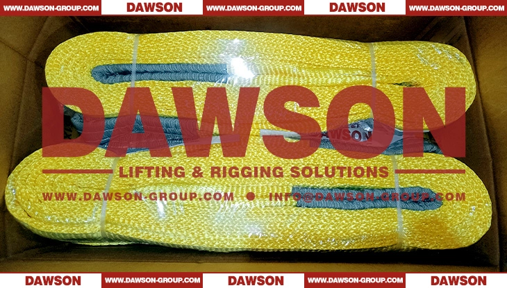 WLL 3 Ton 3M 3000kg Polyester Webbing Sling Lifting Sling- Dawson Group Ltd.