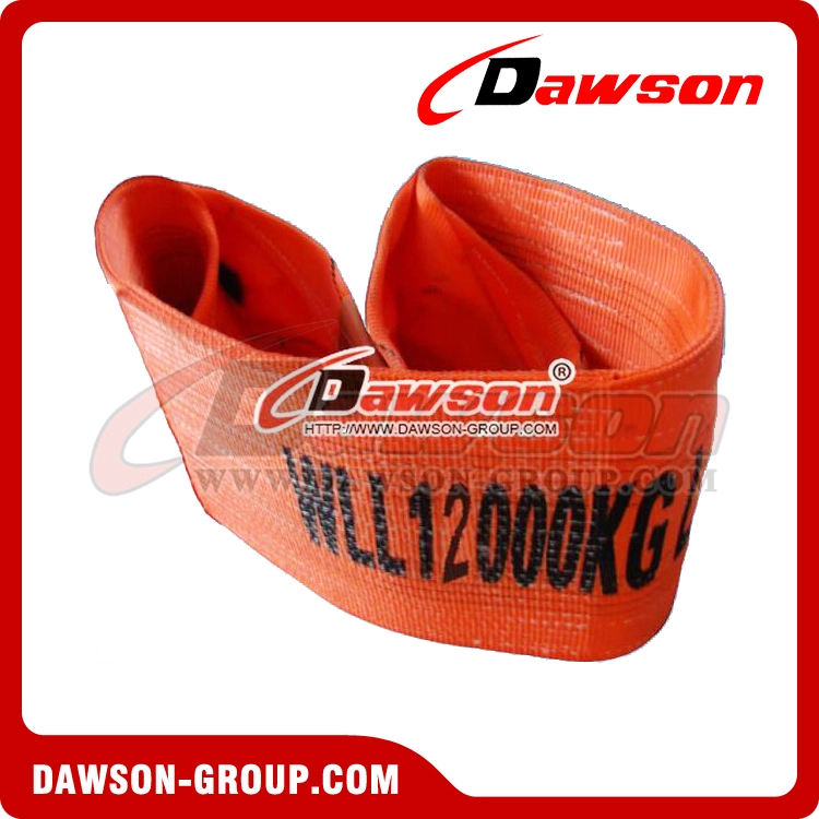 WLL 12 Ton x 5m Lifting Polyester Flat Webbing Belt to AS 1353 | Heavy Duty Webbing Sling