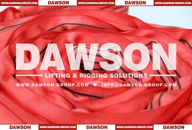 WLL 5T 0.5m Polyester Round Slings - Dawson Group Ltd. - China Manufacturer, Supplier