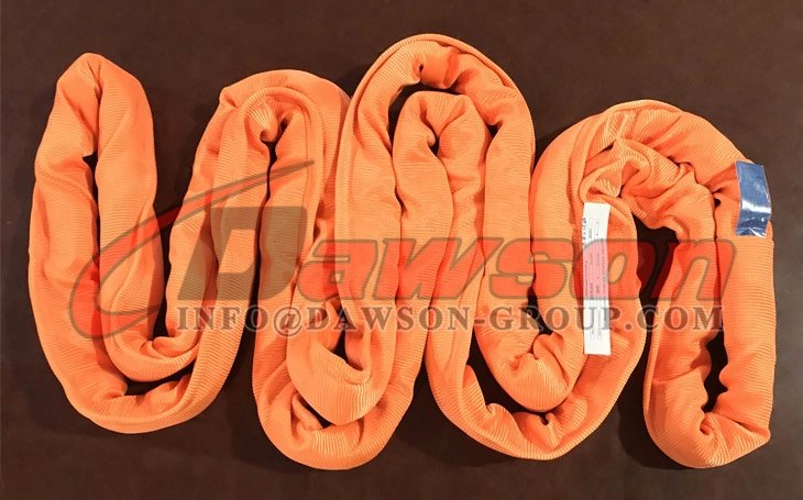WLL 20T 4.5m Polyester Round Sling 20000KG Lifting Sling - Dawson Group Ltd.