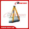 WLL 15T Heavy-Duty Hoisting Eye & Eye Round Sling | Crane Round Lifting Sling EN1492-2
