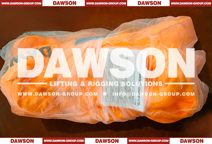 WLL 50 Ton 6m Polyester Round Slings to EN 1492-2 Heavy Duty Endless Web Slings- Dawson Group Ltd. - China Manufacturer, Supplier, Factory