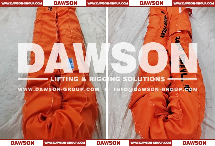 DAWSON & TYSONNEEMA WLL 2000T HMPE UHMWPE Synthetic Fiber Heavy Duty Round Lifting Sling, Ultra-high Molecular Weight Polyethylene Endless Round Sling - Dawson Group Ltd. - China Manufacturer, Supplier