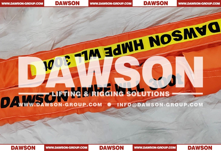 WLL 10T DAWSON & TYSONNEEMA HMPE UHMWPE Synthetic Fiber Heavy Duty Round Lifting Slings, Ultra-high Molecular Weight Polyethylene Endless Round Slings- Dawson Group Ltd. - China Manufacturer, Supplier