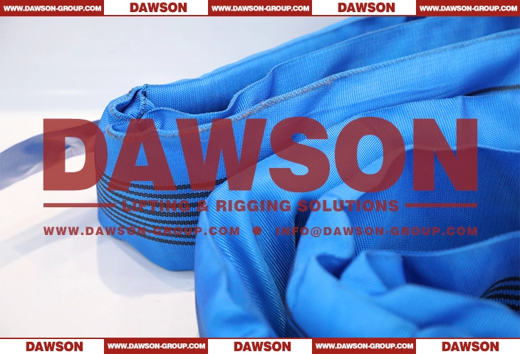 WLL 8T Polyester Round Sling 8000KG Lifting Sling - Dawson Group Ltd. - China Manufacturer, Supplier, Factory