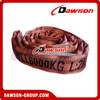 WLL 6 Ton x 3m Synthetic Polyester Round Sling with 7:1 Safety Factor to EN 1492-2 | Circular Webbing Belt