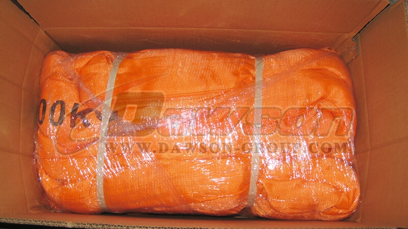 WLL 12T 5m Polyester Round Sling 12000KG Lifting Sling - Dawson Group Ltd. - China Manufacturer