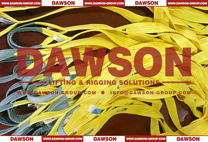 WLL 3 Ton 4M 3000kg Polyester Webbing Sling - Dawson Group Ltd