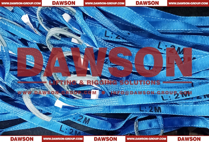 WLL 8 Ton 2m Polyester Web Sling - Dawson Group Ltd. - China Manufacturer, Supplier, Factory