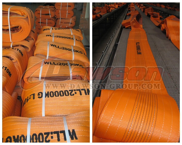 WLL 20 Ton 5m Polyester Webbing Slings- Dawson Group Ltd.