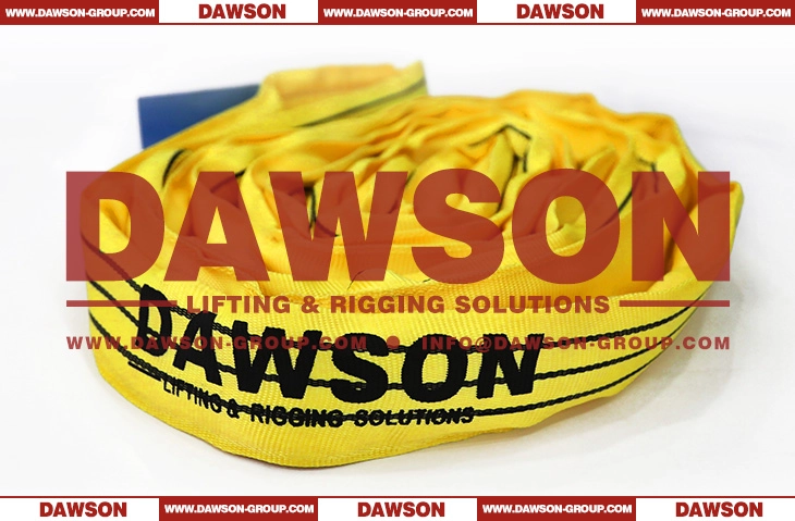 WLL 3T 4m Polyester Round Sling 3000KG Lifting Sling - Dawson Group Ltd. - China Manufacturer, Supplier, Factory