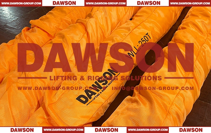 WLL 250T 2m Polyester Round Sling 250000KG Lifting Sling- Dawson Group Ltd. - China Manufacturer, Supplier, Factory