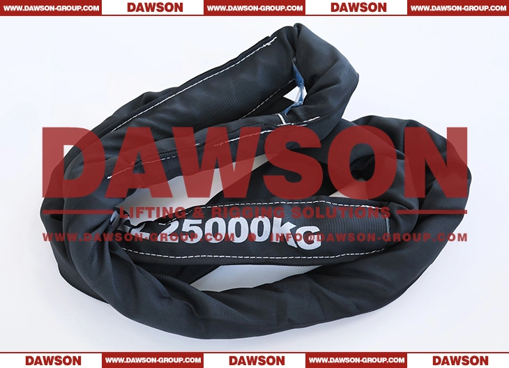 WLL 15T Synthetic Fibre Lifting Slings - Dawson Group Ltd. - China Manufacturer, Supplier, Factory.