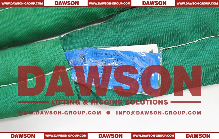 WLL 10T DAWSON &times; TYSONNEEMA TWIN-ROUTE High-performance Synthetic Round Sling EN1492-2 - Dawson Group Ltd. - China Manufacturer, Supplier