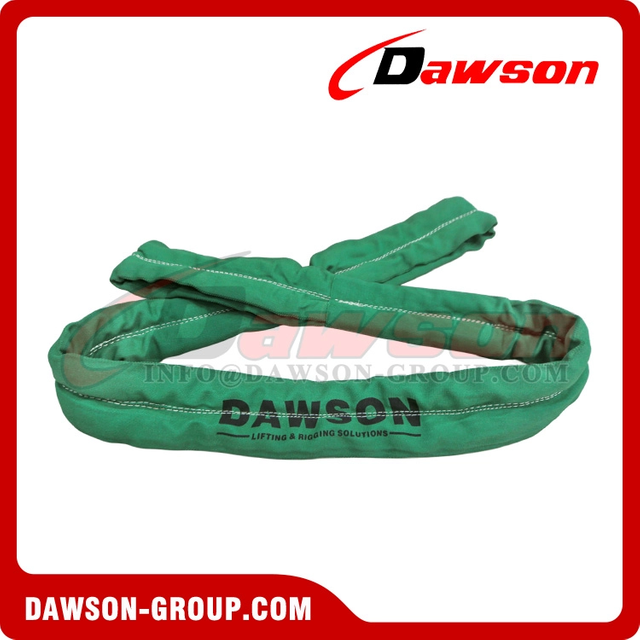 WLL 1000T TWIN-ROUTE Industrial Round Sling For Overhead Lifting