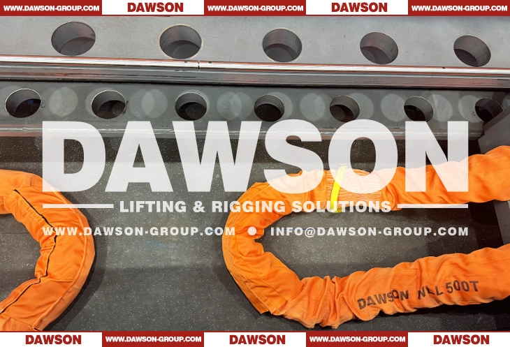 WLL 500T 3.5M Polyester Round Sling - Dawson Group Ltd. - China Manufacturer