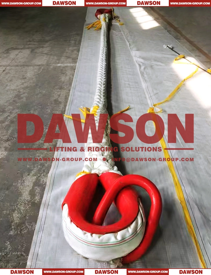 8 Strand Nylon Rope, Emergency Tow Line Complete with Thimble Eyes at Both Ends and Master link - Dawson Group Ltd. - China Manufacturer, Supplier, Factory