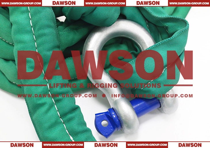 WLL 800T DAWSON &times; TYSONNEEMA TWIN-ROUTE High-performance Synthetic Round slings Lifting Slings ASME ANSI B30.9 - Dawson Group Ltd.