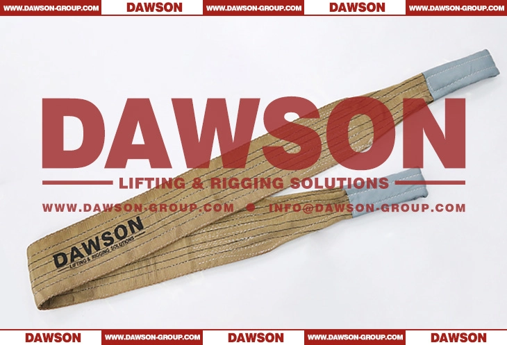 WLL 6 Ton 3m Polyester Webbing Slings 6000kg Lifting Slings- Dawson Group Ltd.