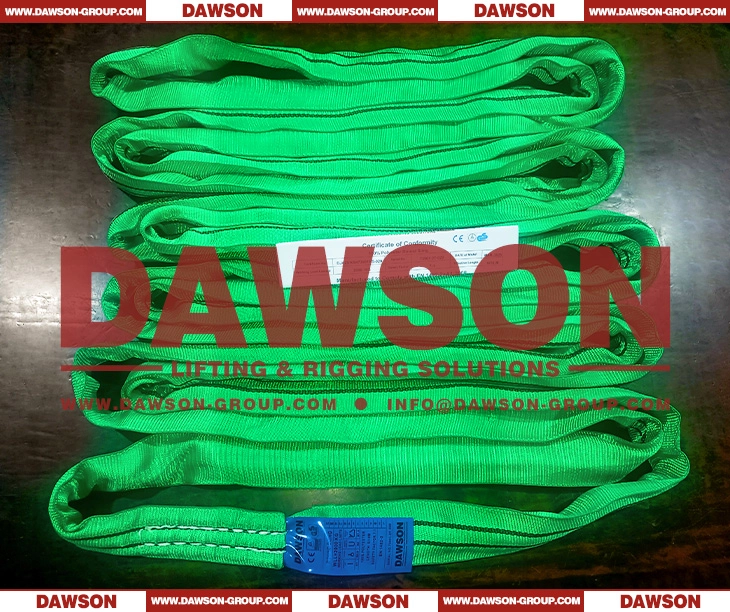 WLL 2T 8m Polyester Round Sling 2000KG Lifting Sling - Dawson Group Ltd.